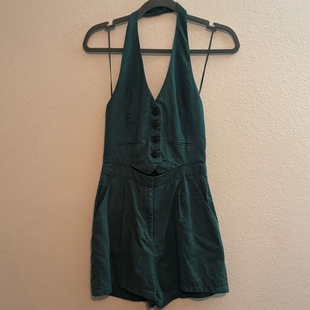 Zara linen jumpsuit